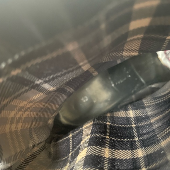 Aquatalia Women's Black Leather Buckles Combat Biker Moto Boots Italy Size 10 - Picture 8 of 8